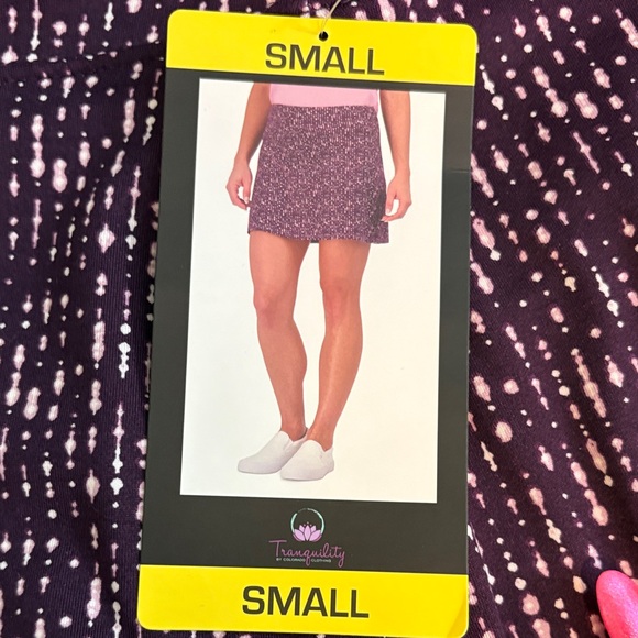 Tranquility by Colorado Clothing Purple and White Women's Skort - Picture 11 of 11